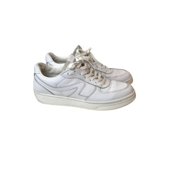 Rag & Bone White Retro Court Sneakers Size 7.5 - Picture 4 of 8